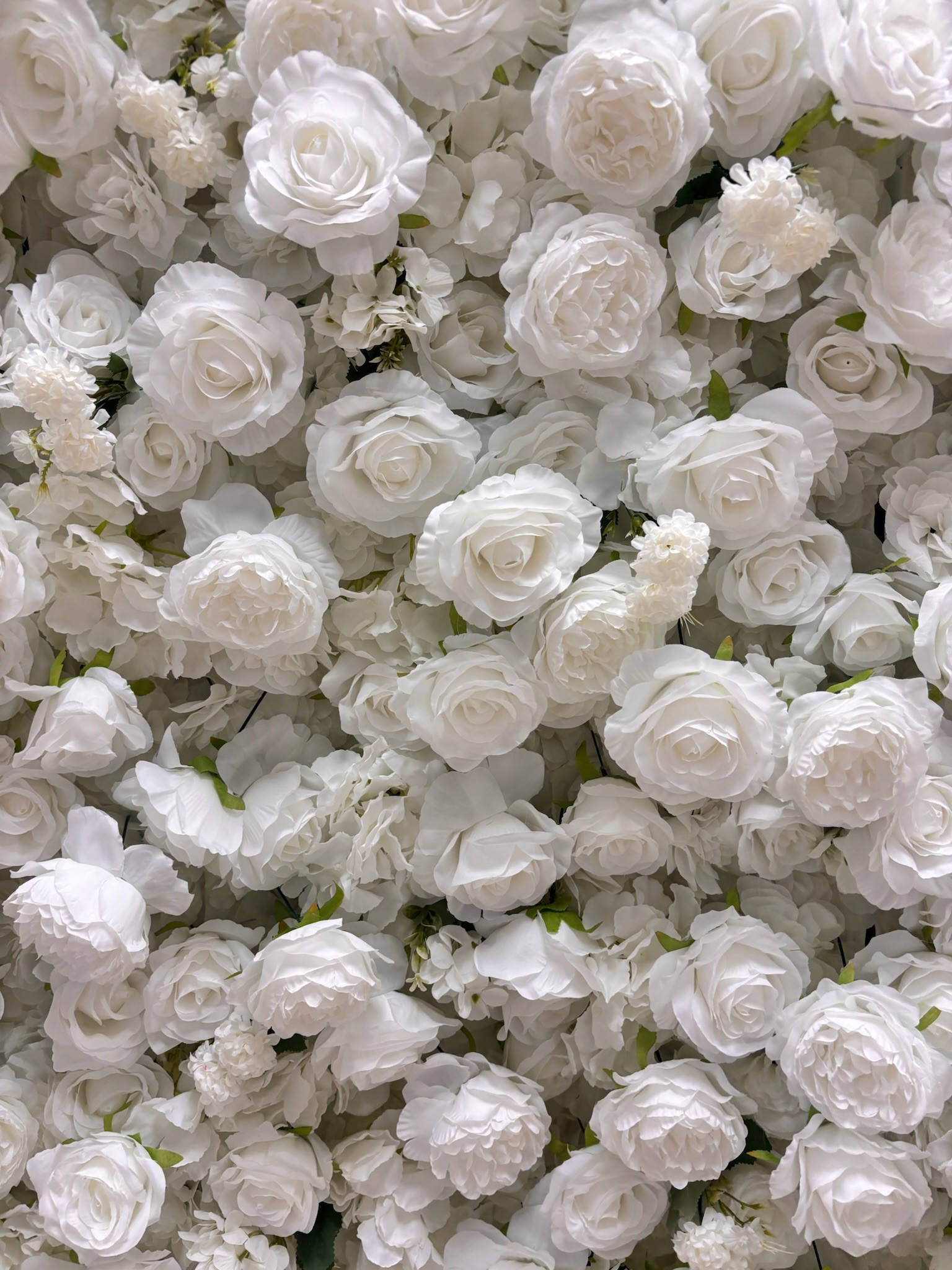 Sequin wall setup photo 1